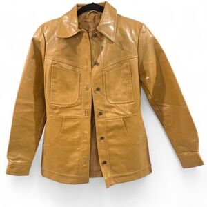 PRISTINE Vintage Jennyfer J Utility Jacket | Mustard Y2K 00s Deadstock
